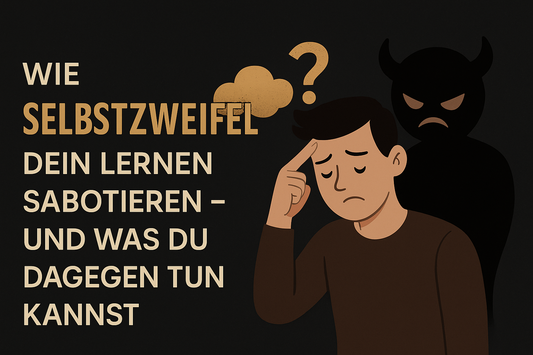 Wie Selbstzweifel dein Lernen sabotieren – und was du dagegen tun kannst